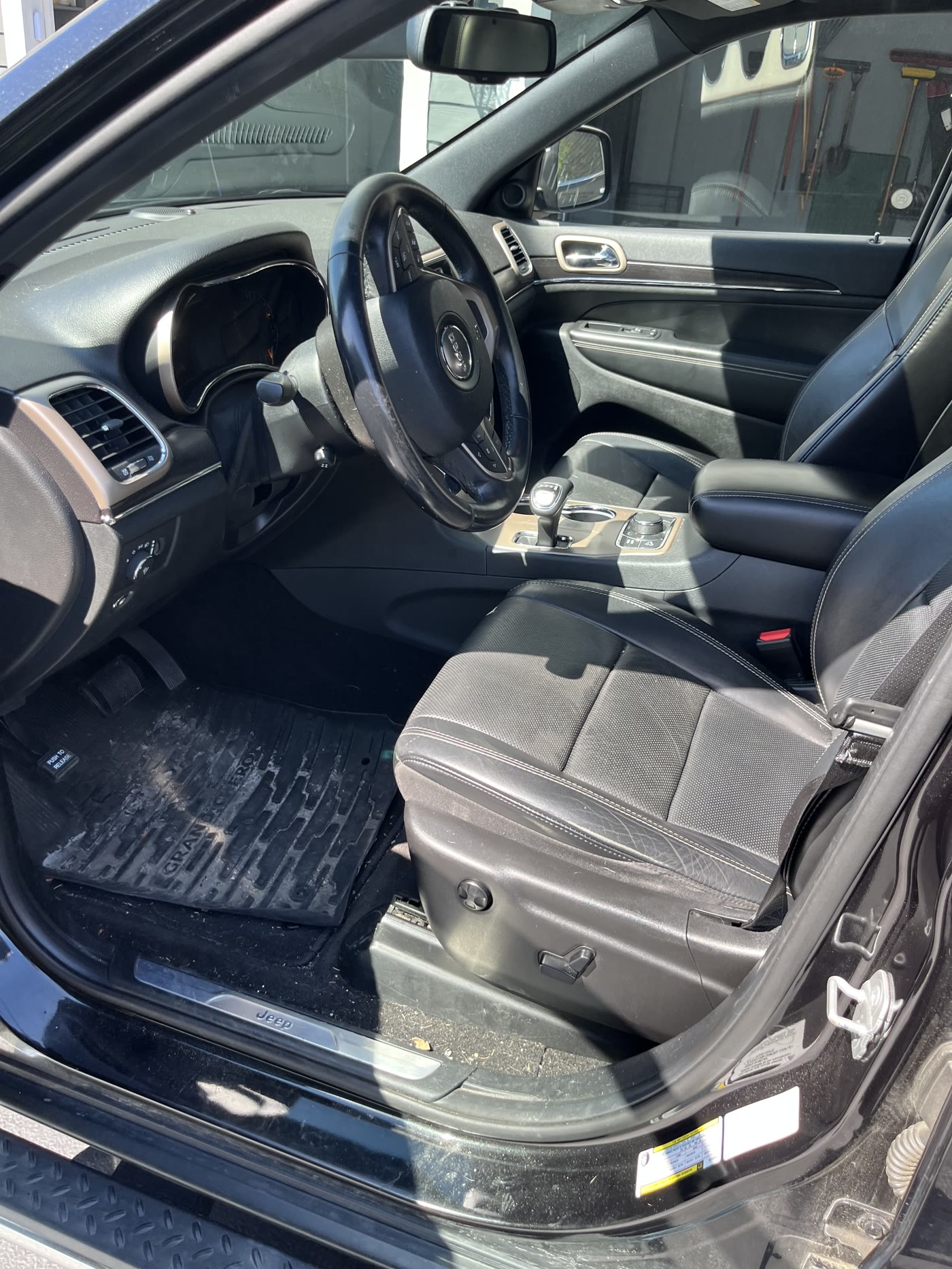 Rear seats and floor after a full clean by Alum Auto Detailing, Westerville